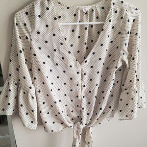 Polka Dot Blouse